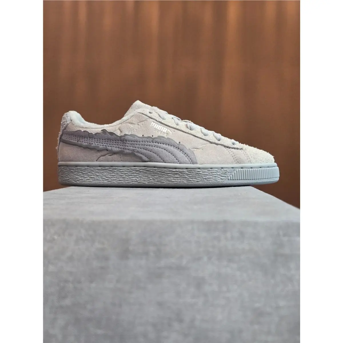 Puma x One Piece Suede “straw Hat Luffy” - Feather Grey 396720-01 Size 5.5Y 7W