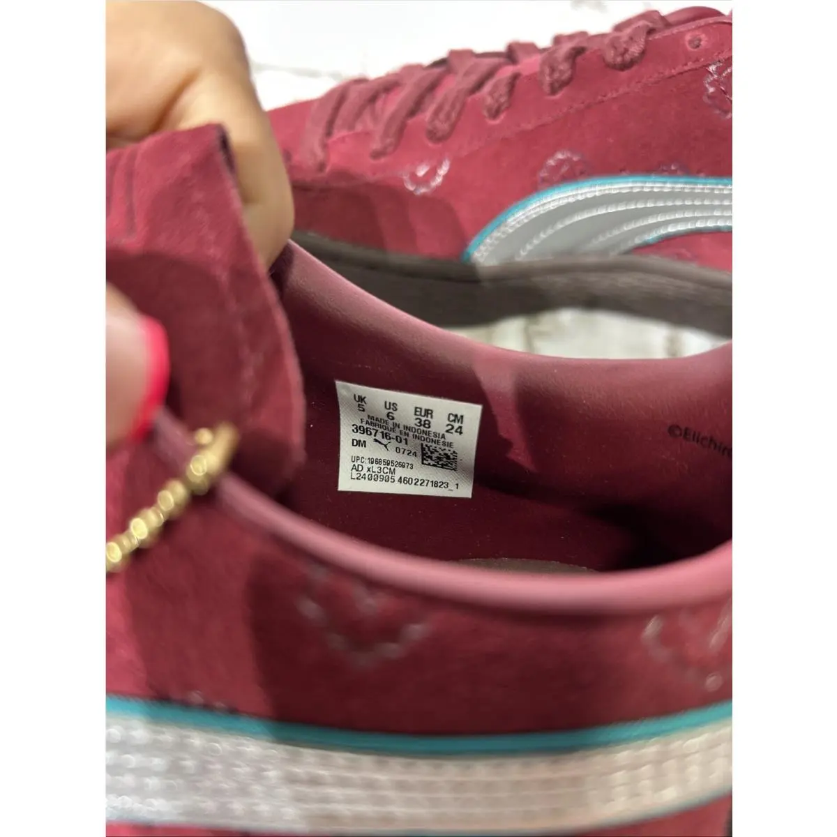 Puma shoes - Suede - Suede - 396716-01 - Red 1
