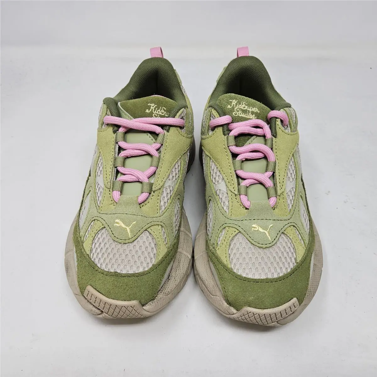 Puma shoes - PUMA Kidsuper Studios X  Velophasis Nu Lace Up - 39677801 - Green (UPC: 197646707407) 2