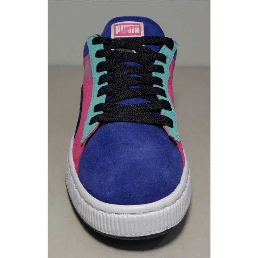 Puma shoes - Suede Stripes & Blocks - Suede Stripes Blocks - Spectrum Blue-Black (UPC: 887121604832) 4