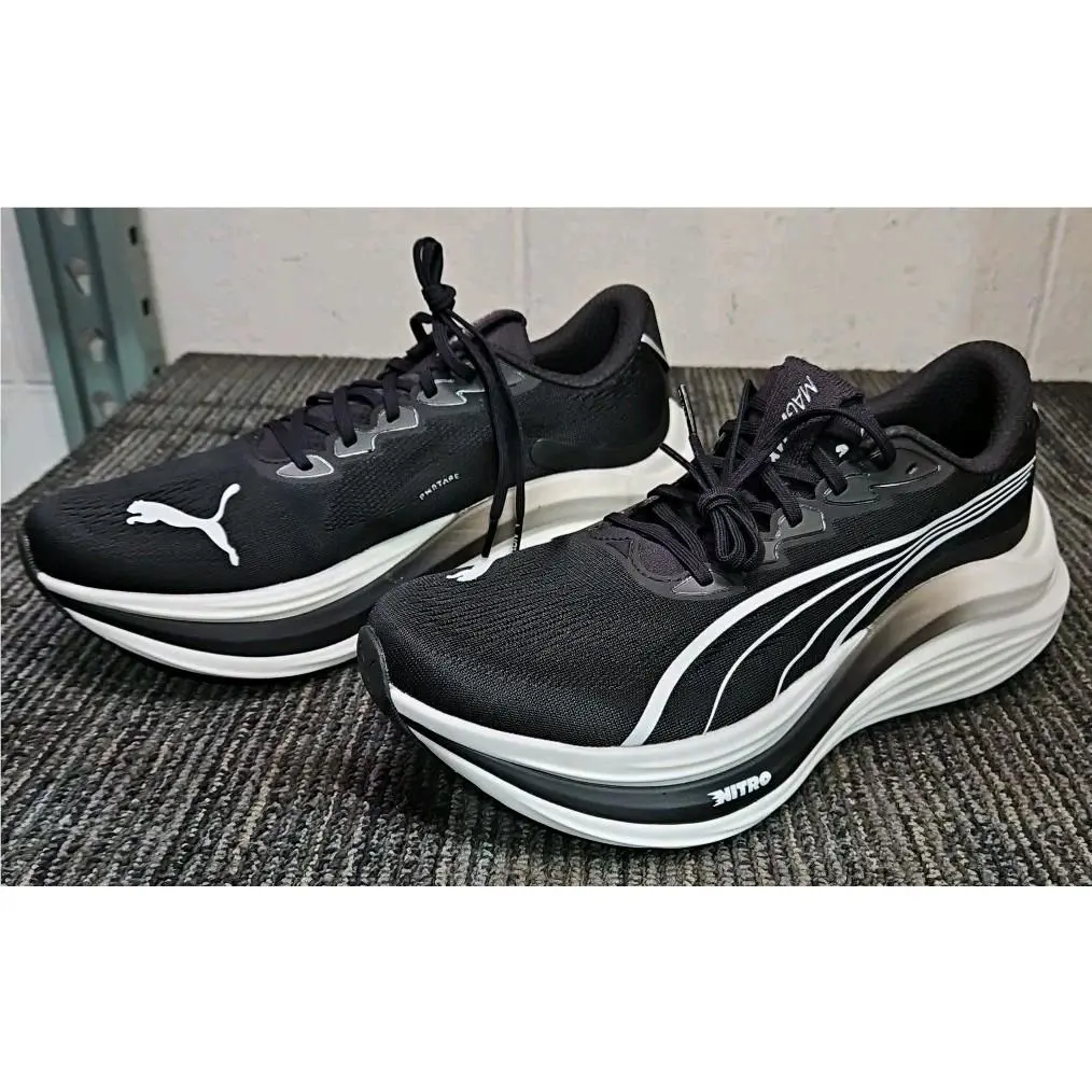 Puma shoes - Puma 31008801 MagMax Nitro - MagMax Nitro - 31008801 - Black & White 2