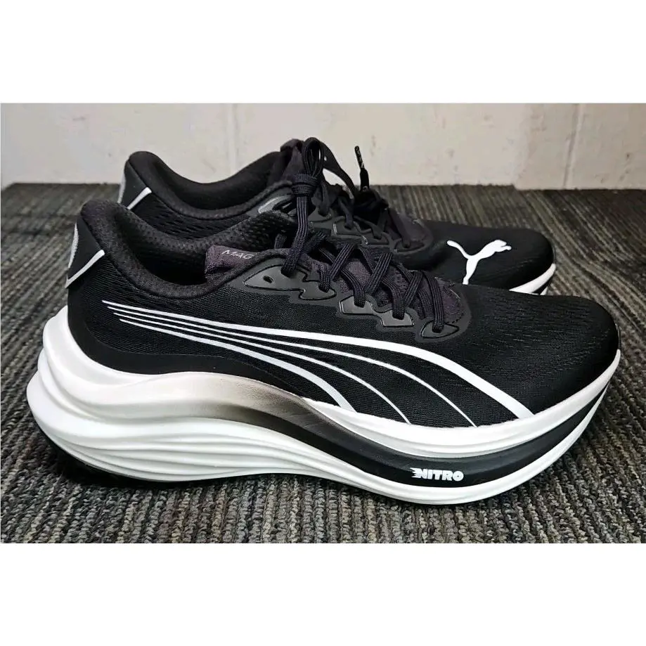 Puma shoes - Puma 31008801 MagMax Nitro - MagMax Nitro - 31008801 - Black & White 7