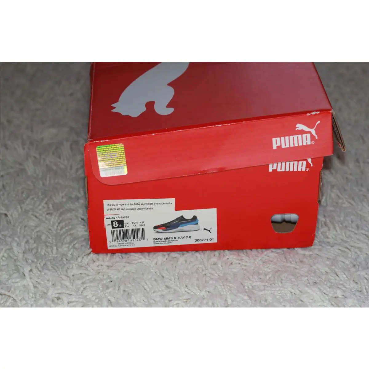 Puma shoes - X-ray BMW MMS - BMW MMS - 306503-01 - Black (UPC: 194578850485) 6