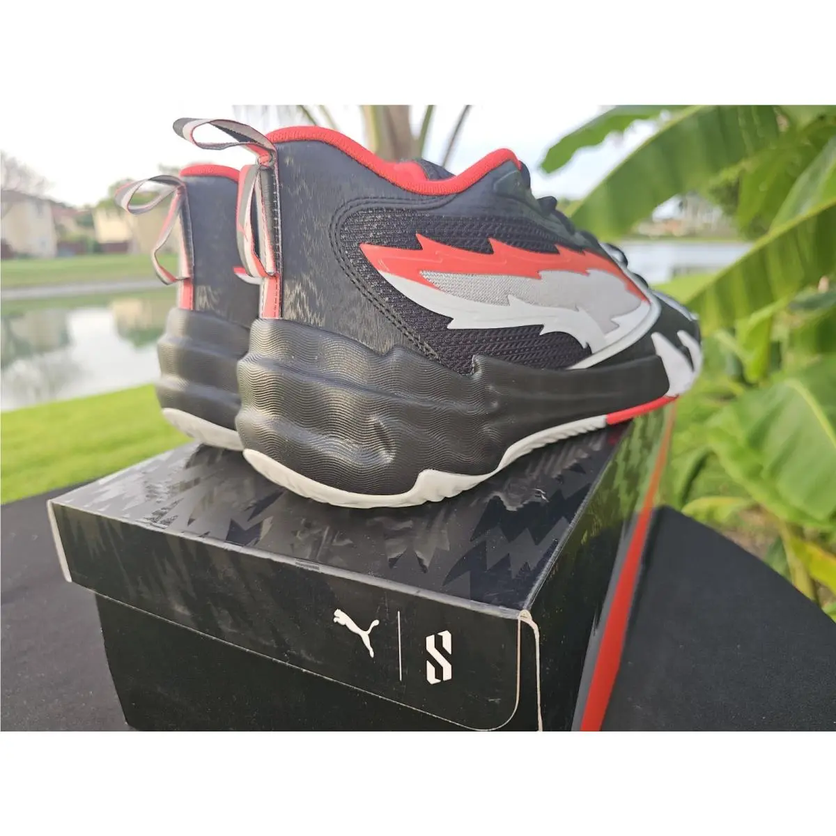 Puma shoes - PUMA City - City - 310901-01 - Black For All Time Red 10