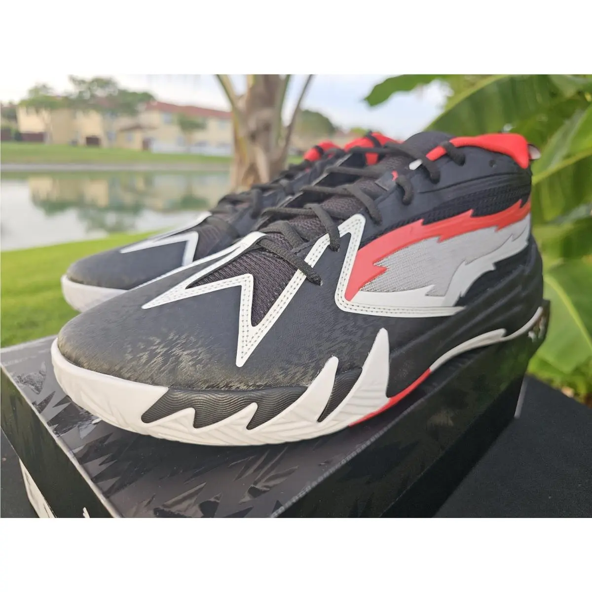 Puma shoes - PUMA City - City - 310901-01 - Black For All Time Red 13