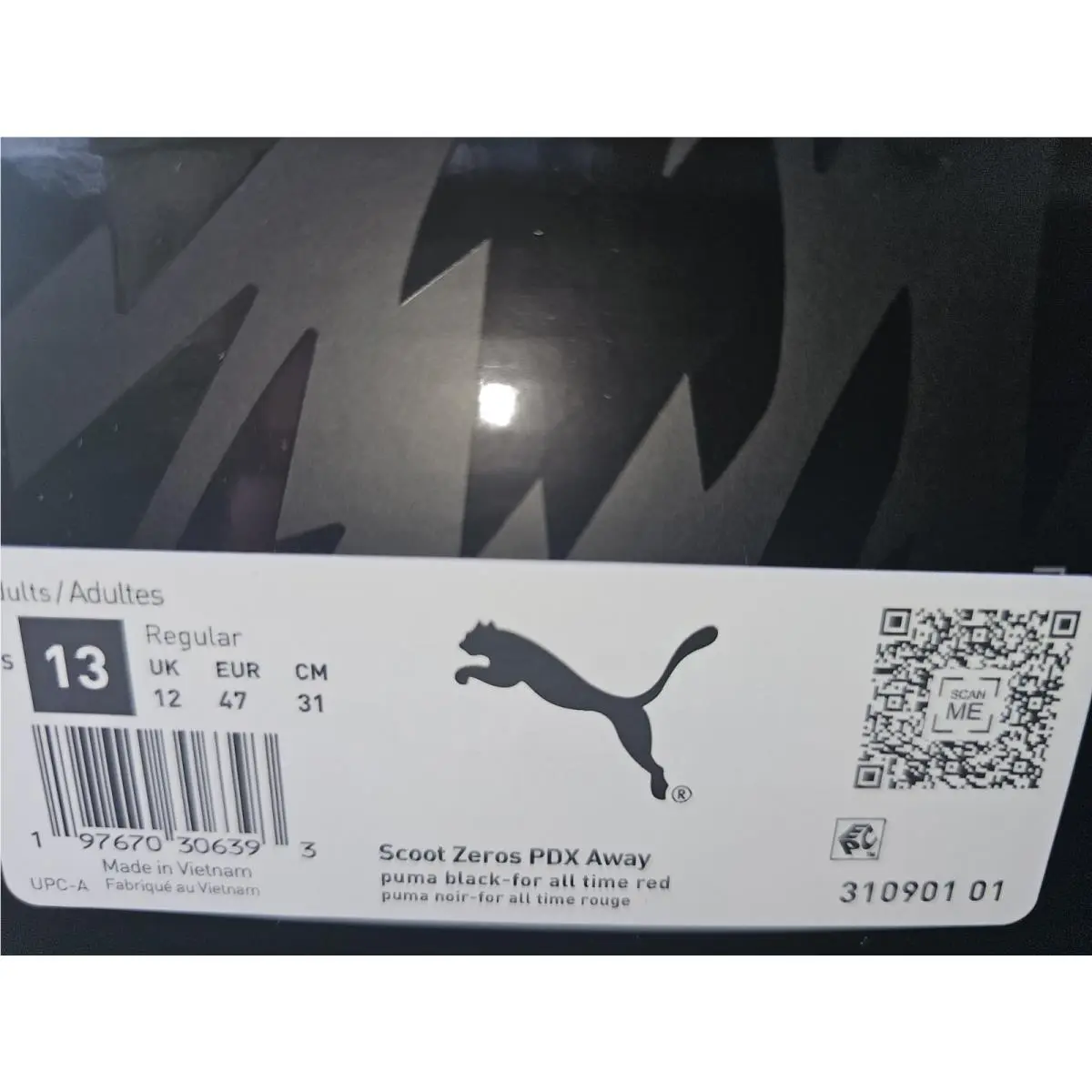 Puma shoes - PUMA City - City - 310901-01 - Black For All Time Red 16