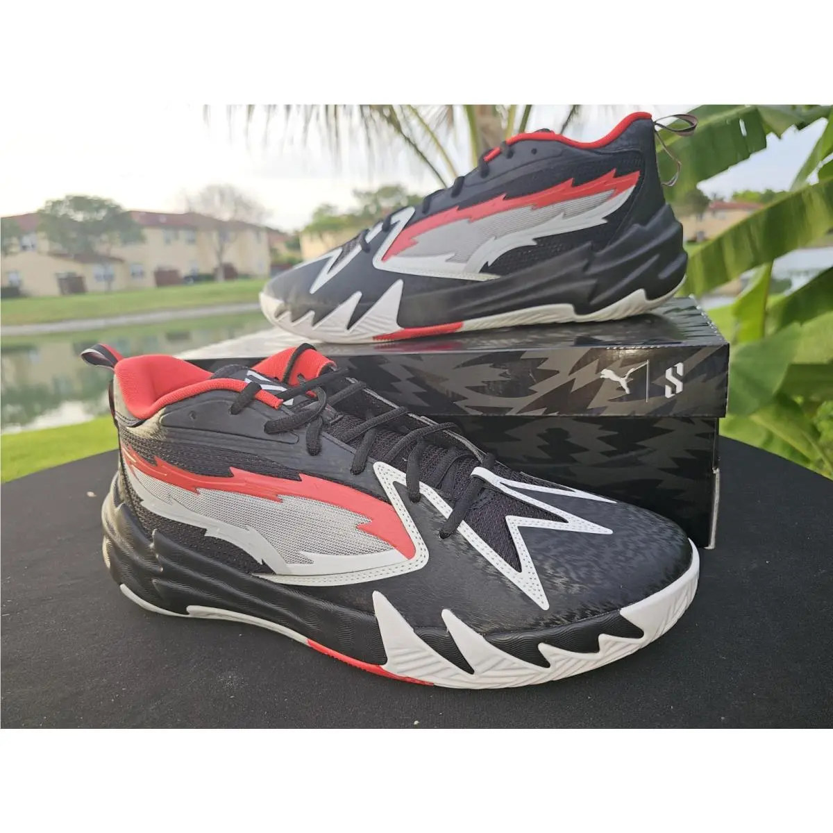 Puma shoes - PUMA City - City - 310901-01 - Black For All Time Red 6