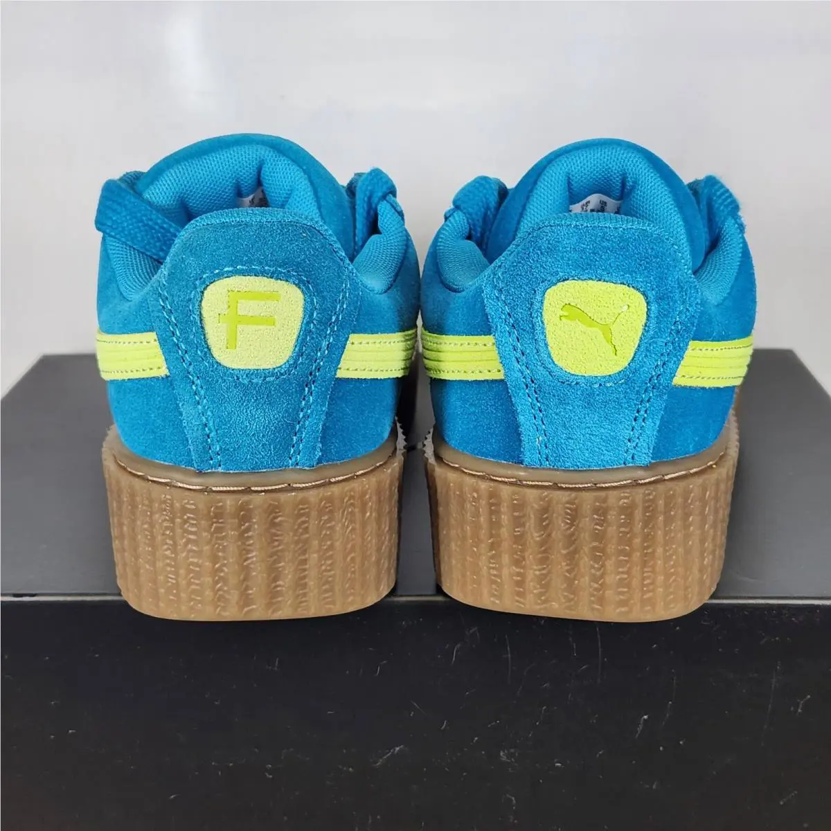 Puma shoes - PUMA x Fenty Creeper Phatty Jr - Blue 2