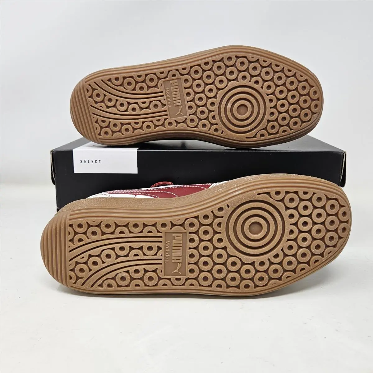 Puma shoes - Palermo OG - Palermo - 383011 14 - Warm White, Intense Red (UPC: 197670268448) 1