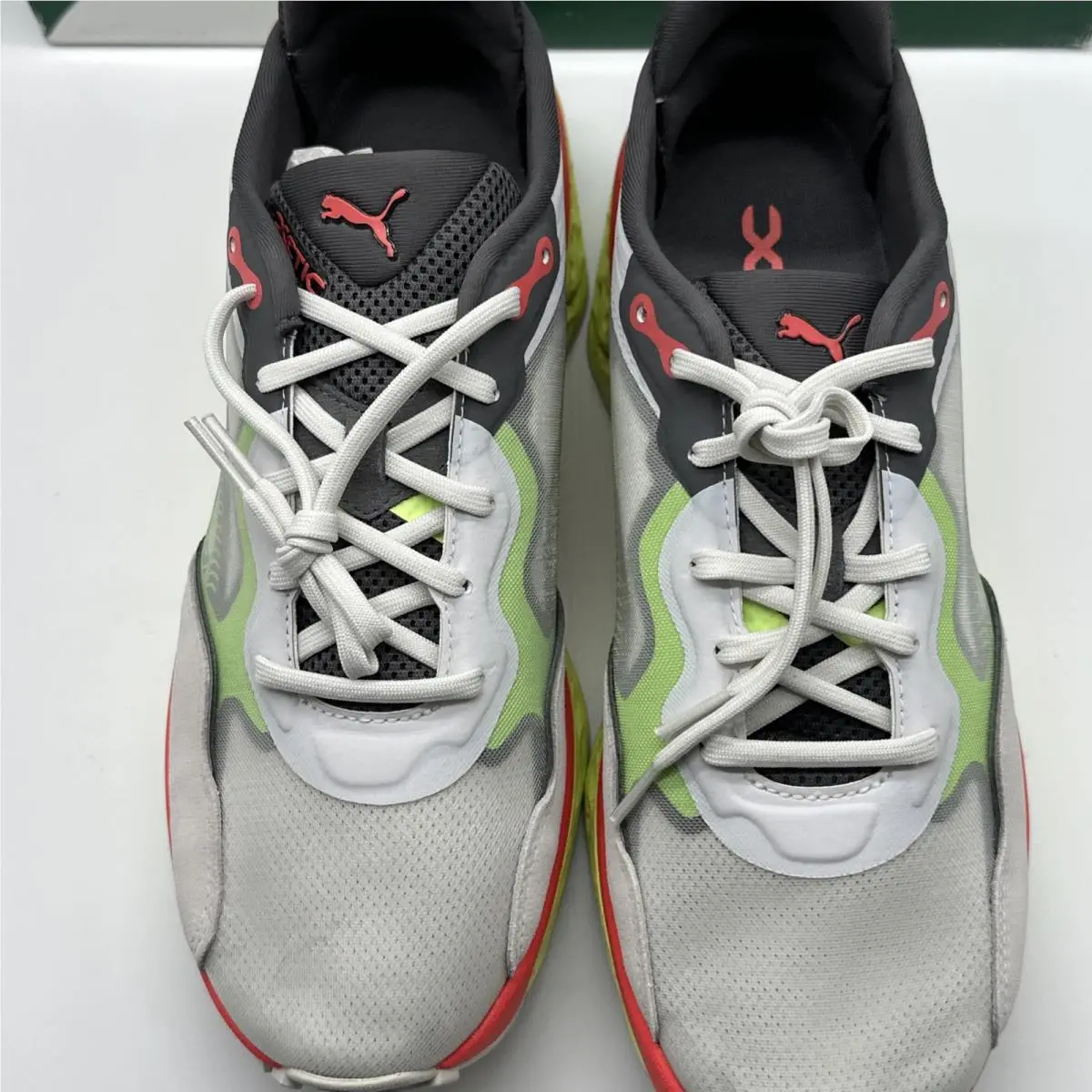 Puma shoes - Puma Xetic Sculpt Illusion - Xetic Sculpt Illusion - 387660-01 - Nimbus Cloud/Fizzy Apple (UPC: 0195102440110) 1