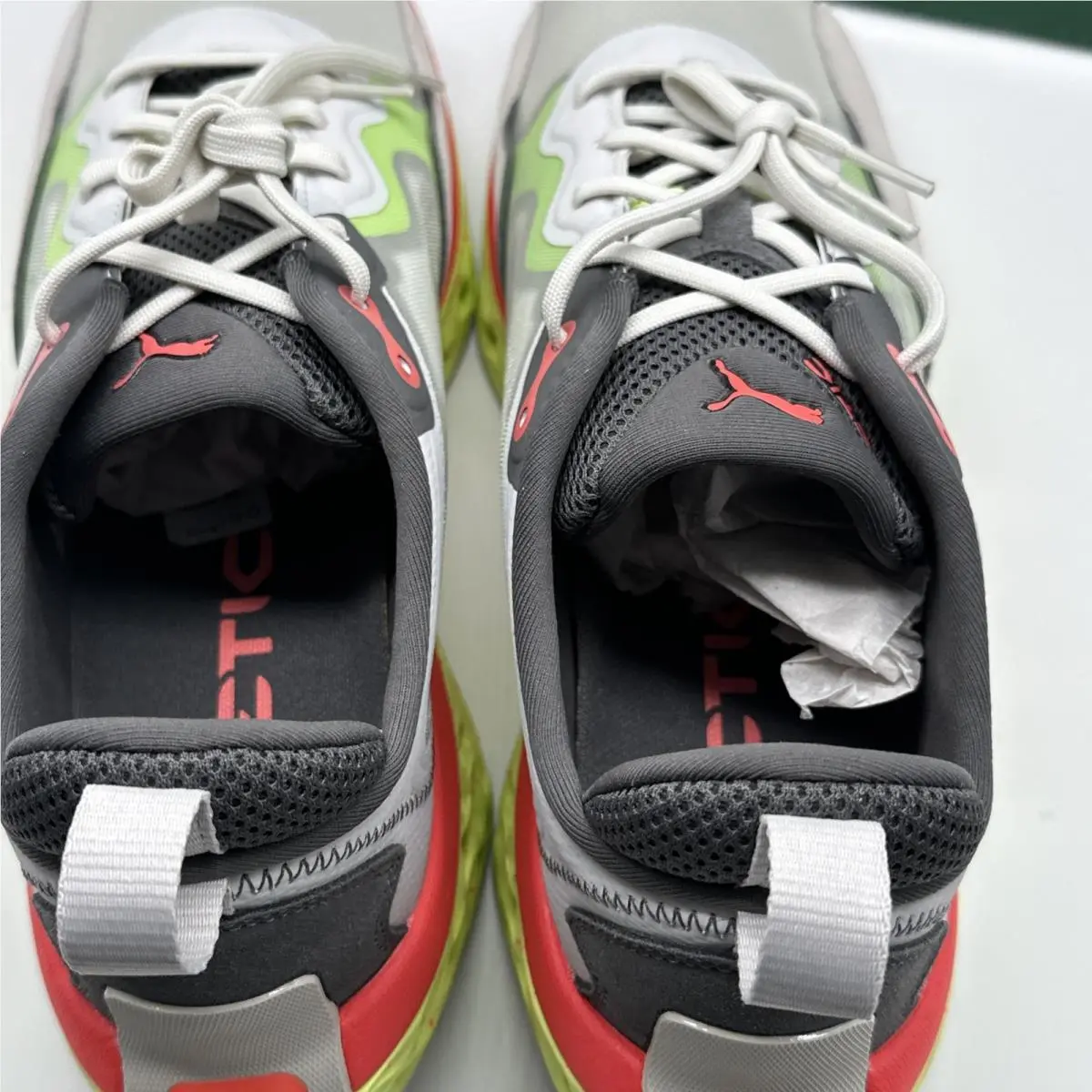 Puma shoes - Puma Xetic Sculpt Illusion - Xetic Sculpt Illusion - 387660-01 - Nimbus Cloud/Fizzy Apple (UPC: 0195102440110) 2