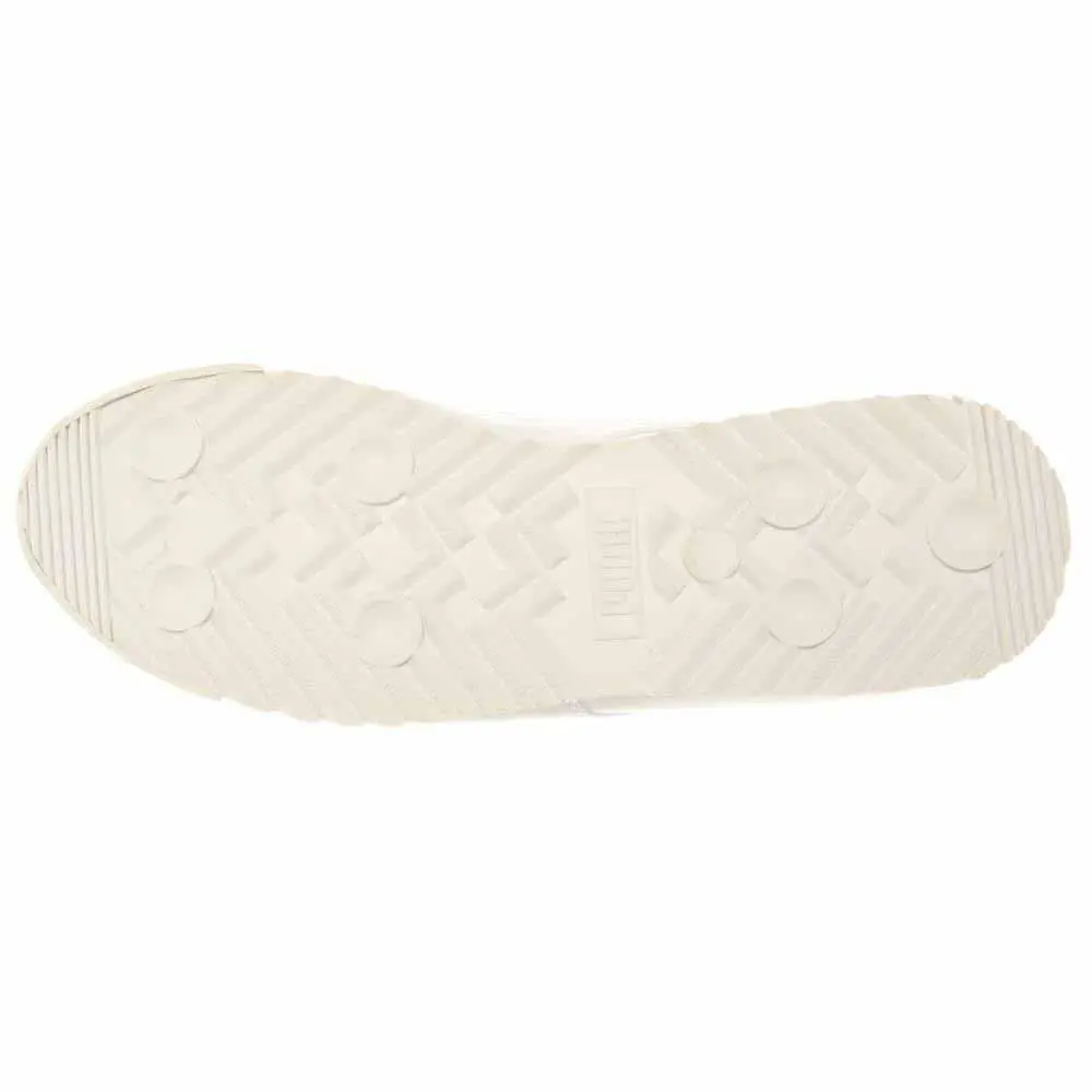 Puma shoes - PUMA Roma Basic Lace Up - 353572-21 - White (UPC: 886378702780) 5