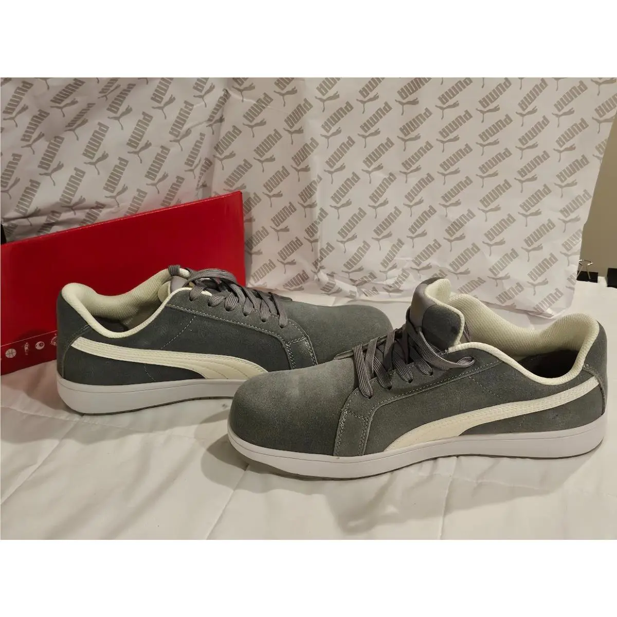 Puma shoes - PUMA Suede - Suede - 374915-07 - Gray 3