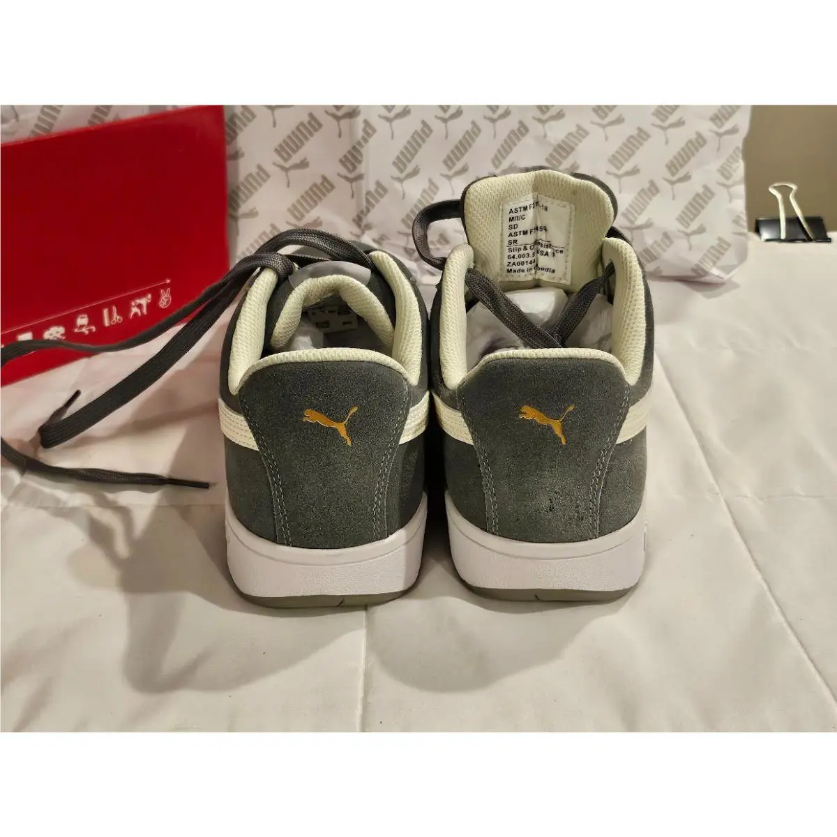 Puma shoes - PUMA Suede - Suede - 374915-07 - Gray 4