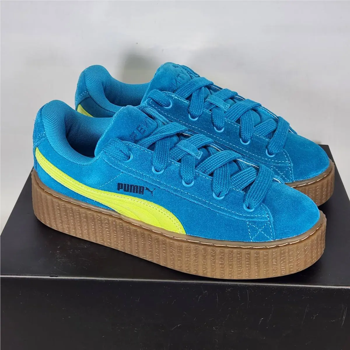 Puma shoes - PUMA x Fenty Creeper Phatty Jr - Blue 0
