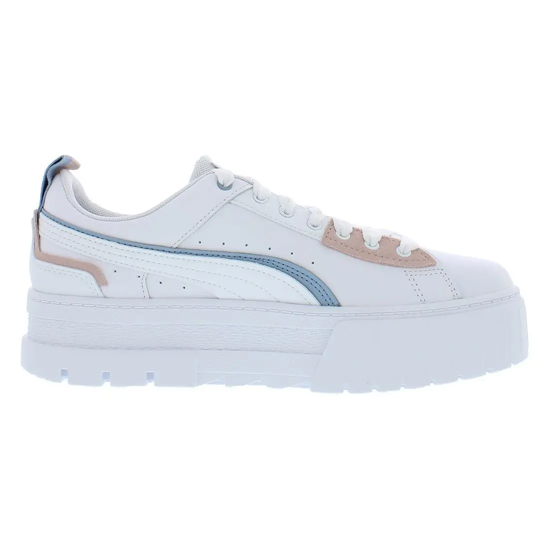 Puma shoes - Puma White/Rose Quartz, Main: White (UPC: 195552539075) 1