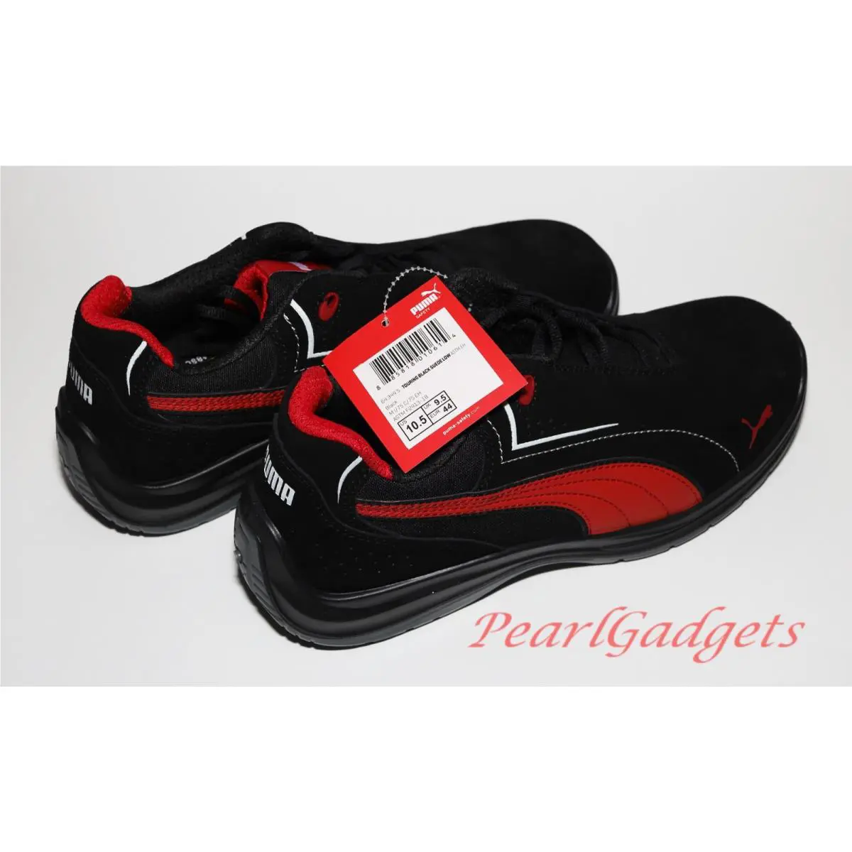 Puma shoes - Black / Red 3