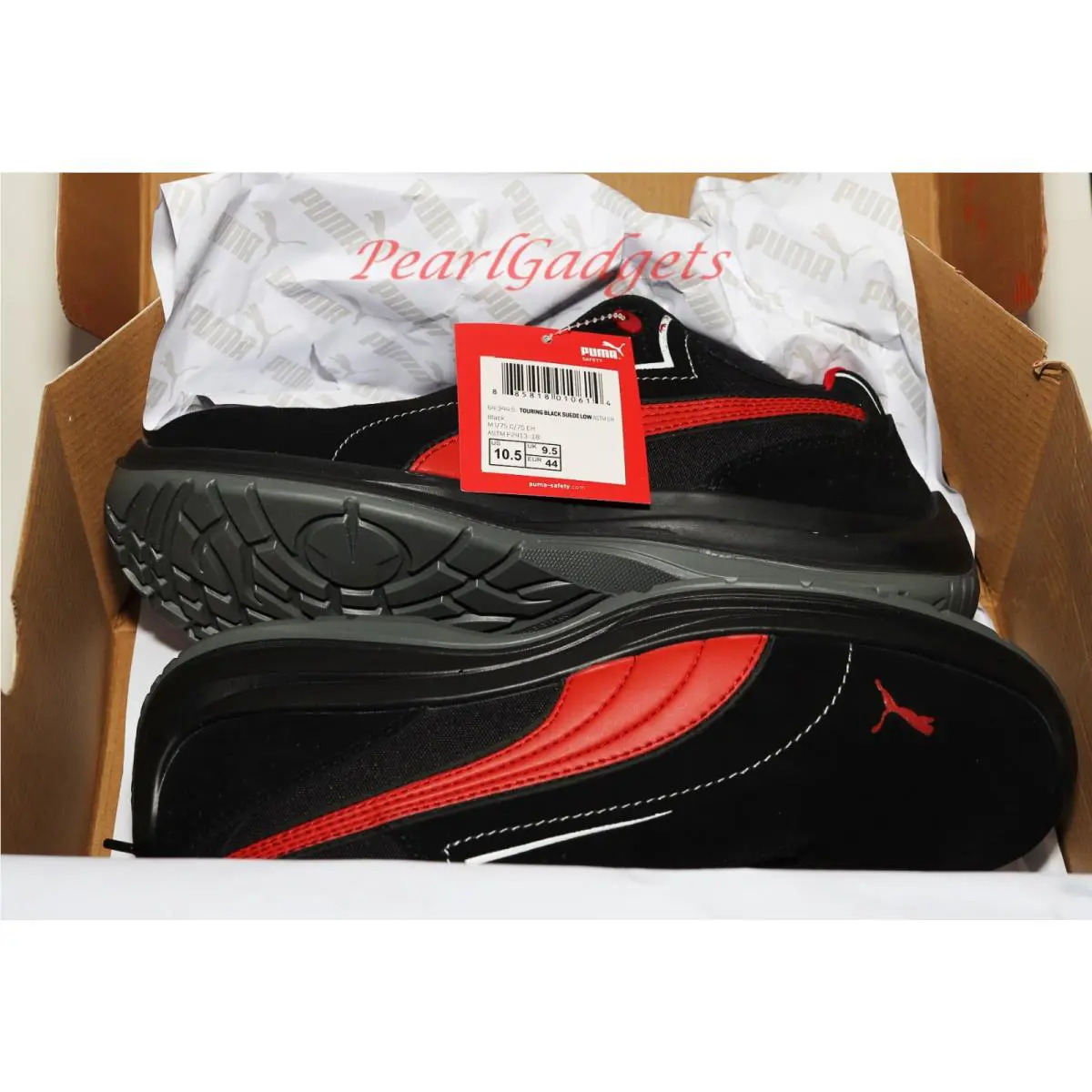 Puma shoes - Black / Red 2