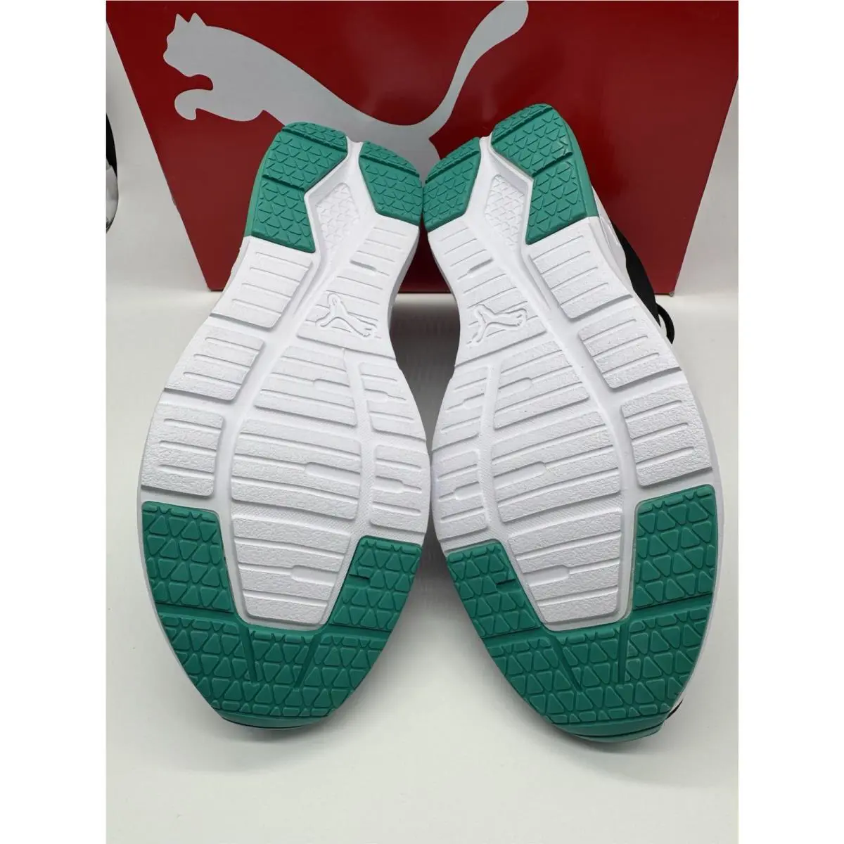 Puma shoes - Black Green 6