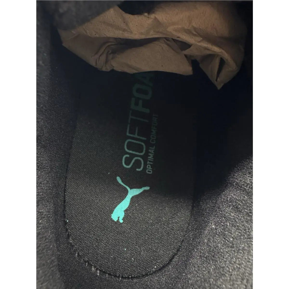 Puma shoes - Black Green 7
