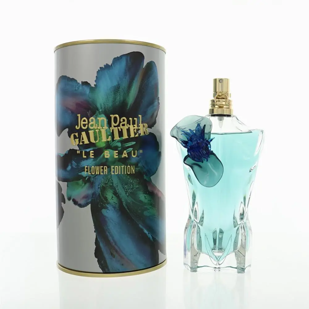 Le Beau Flower Edition by Jean Paul Gaultier Box For Men 4.2 Oz Eau De Parfum
