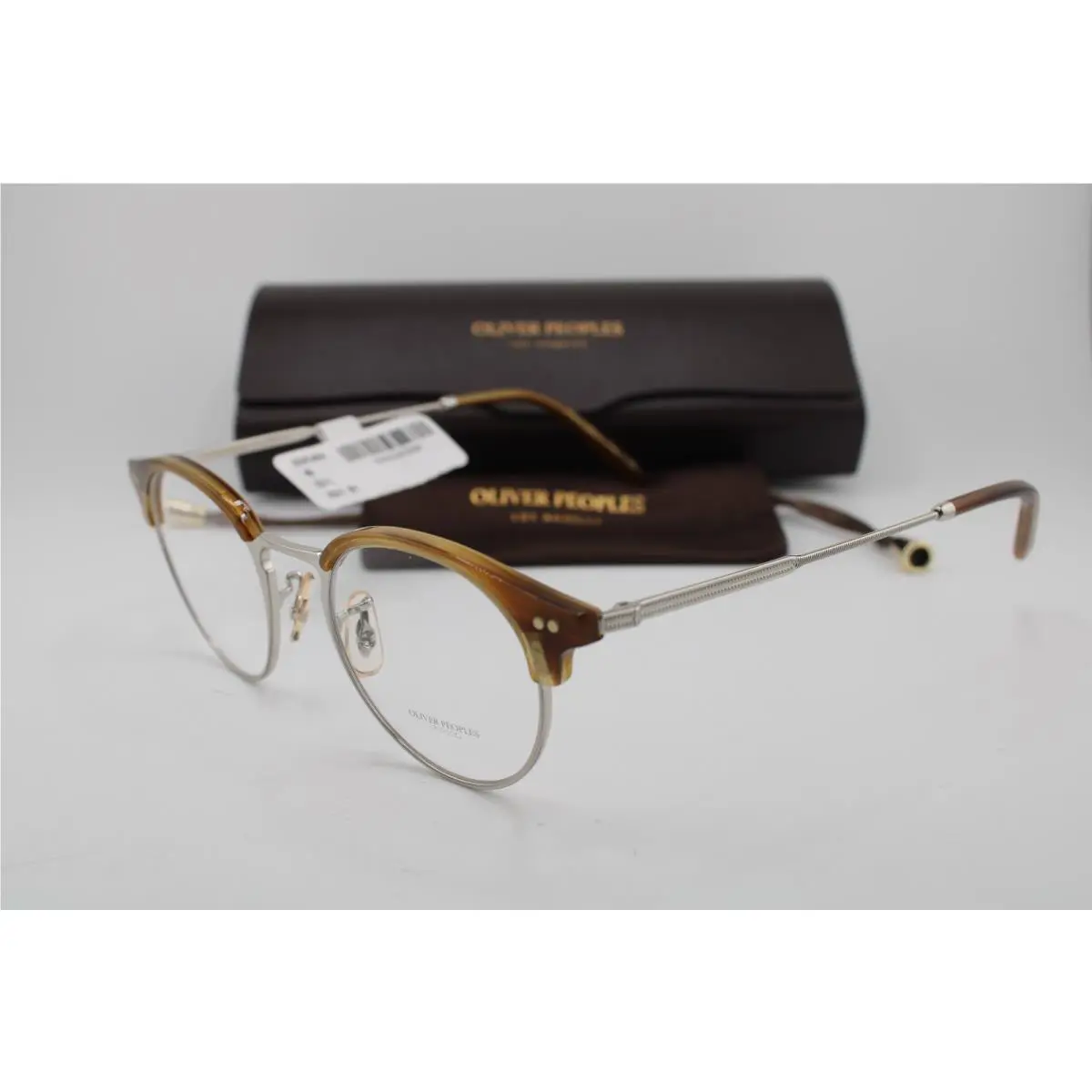 Oliver Peoples OV5469 Reiland 1011 Havana Silver Eyeglasses 46-20