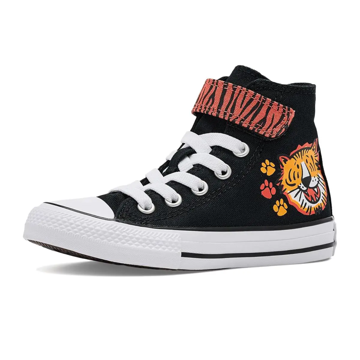Converse shoes - Black/Gold Palm/White 6