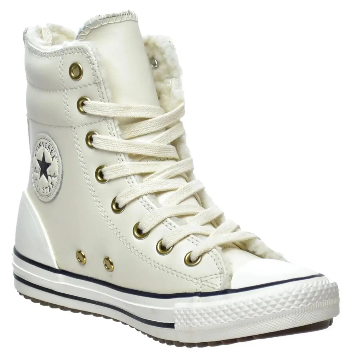 Converse shoes - Converse Chuck Taylor All Star Hi - Cream/Black -U35- 653389C 5