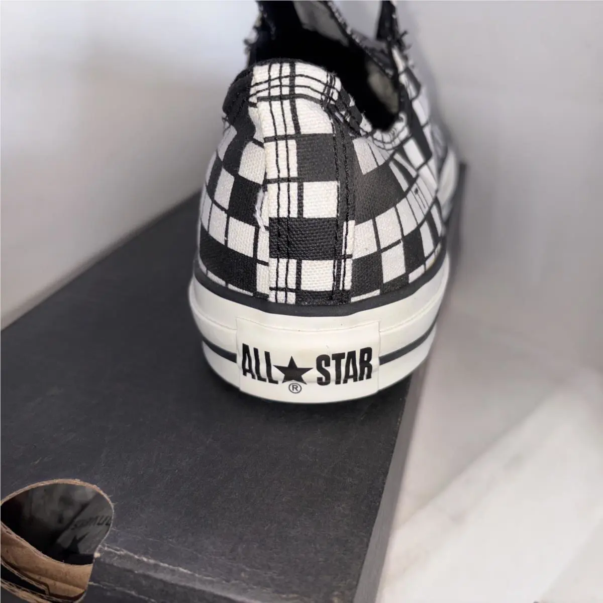 Converse shoes - CONVERSE ALL STAR CROSSWORD - ALL STAR CROSSWORD - 100240F - BLACK / WHITE CHECKER 2