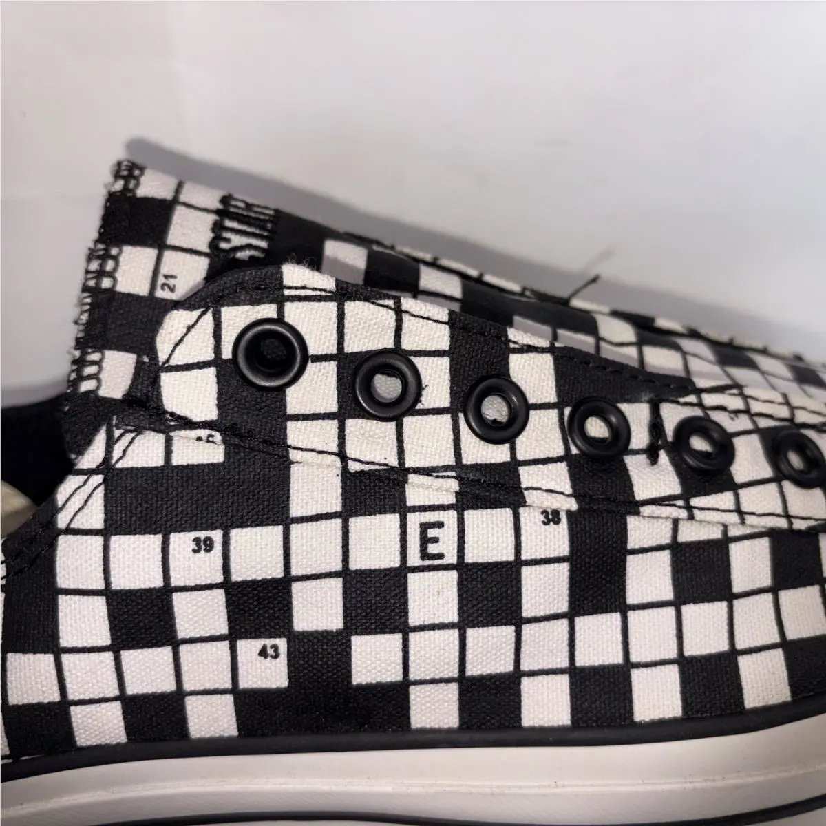 Converse shoes - CONVERSE ALL STAR CROSSWORD - ALL STAR CROSSWORD - 100240F - BLACK / WHITE CHECKER 3