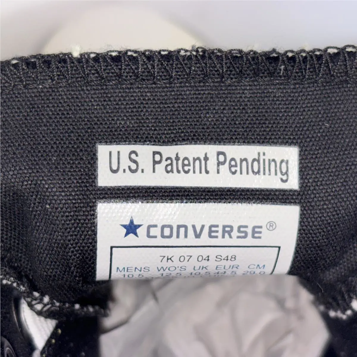 Converse shoes - CONVERSE ALL STAR CROSSWORD - ALL STAR CROSSWORD - 100240F - BLACK / WHITE CHECKER 7