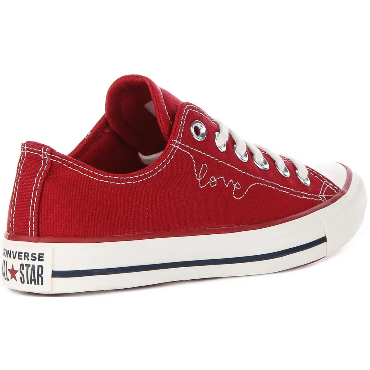 Converse shoes - Dark Red 1