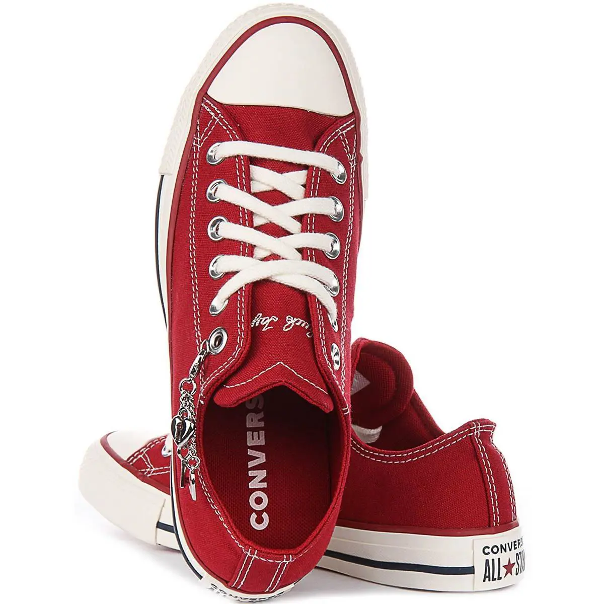 Converse shoes - Dark Red 2