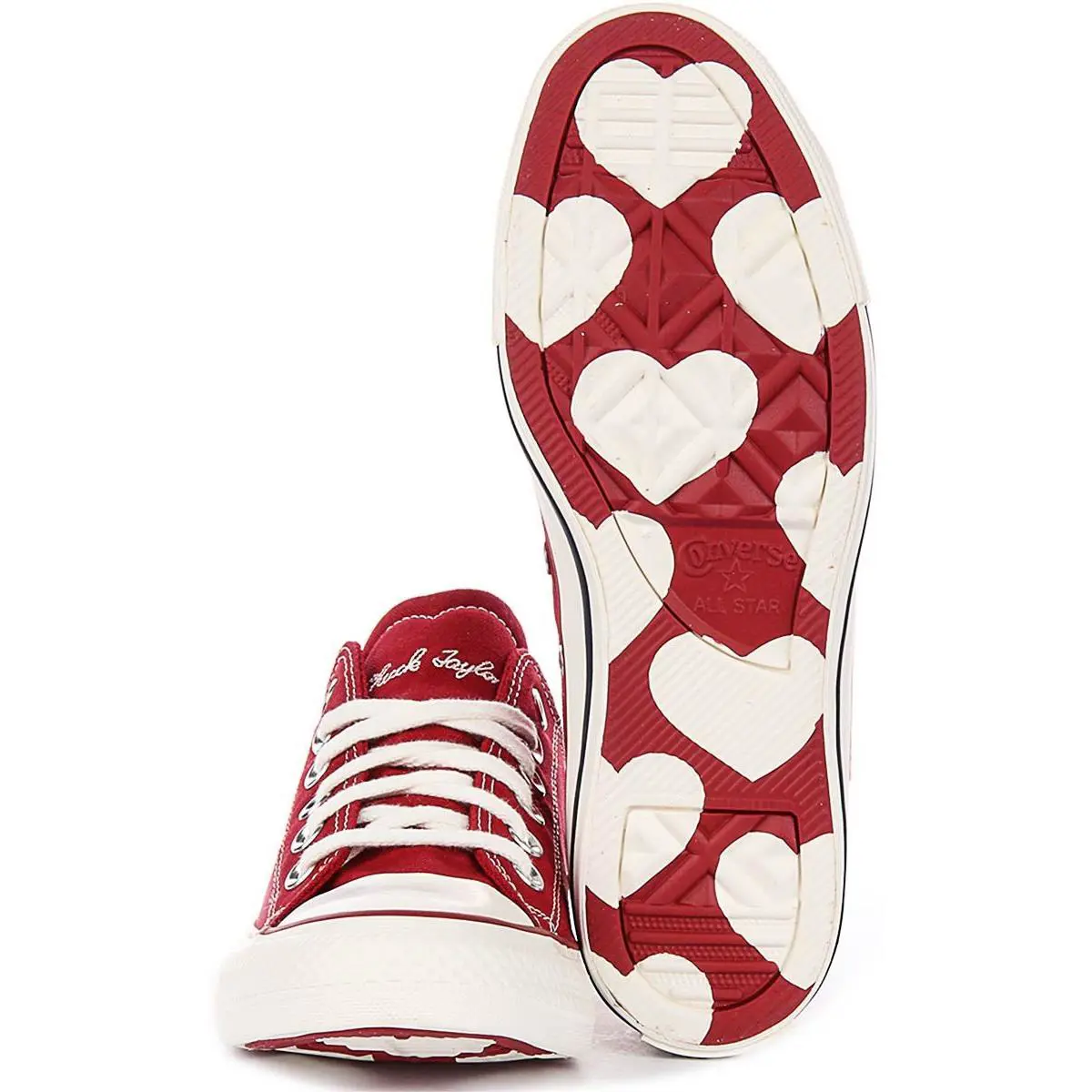 Converse shoes - Dark Red 3