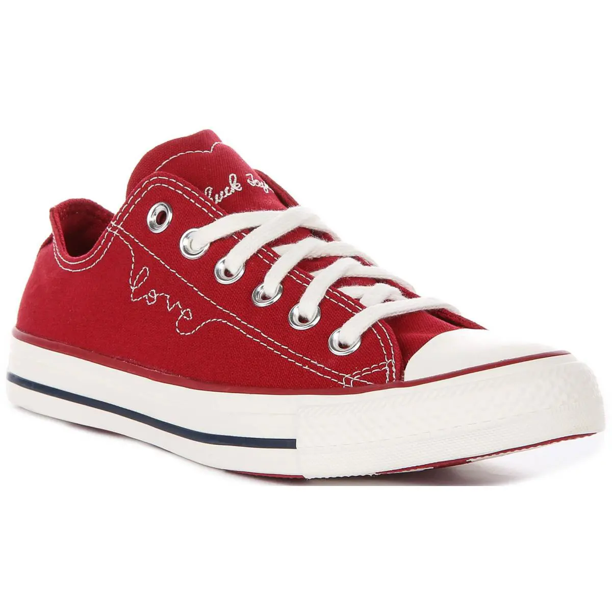 Converse shoes - Dark Red 5