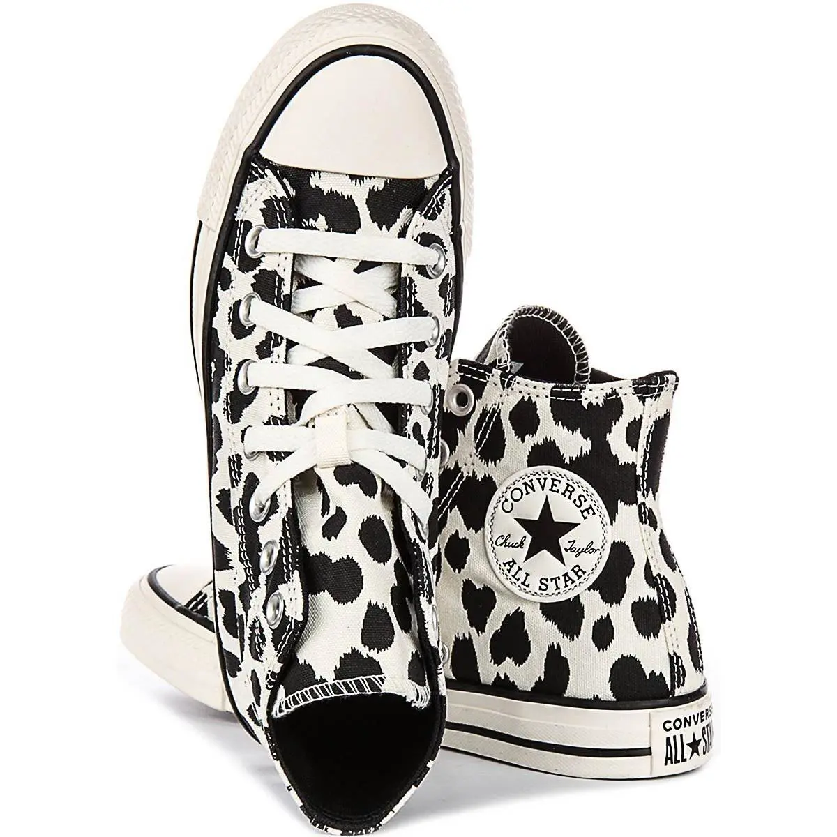 Converse shoes - Black White 2