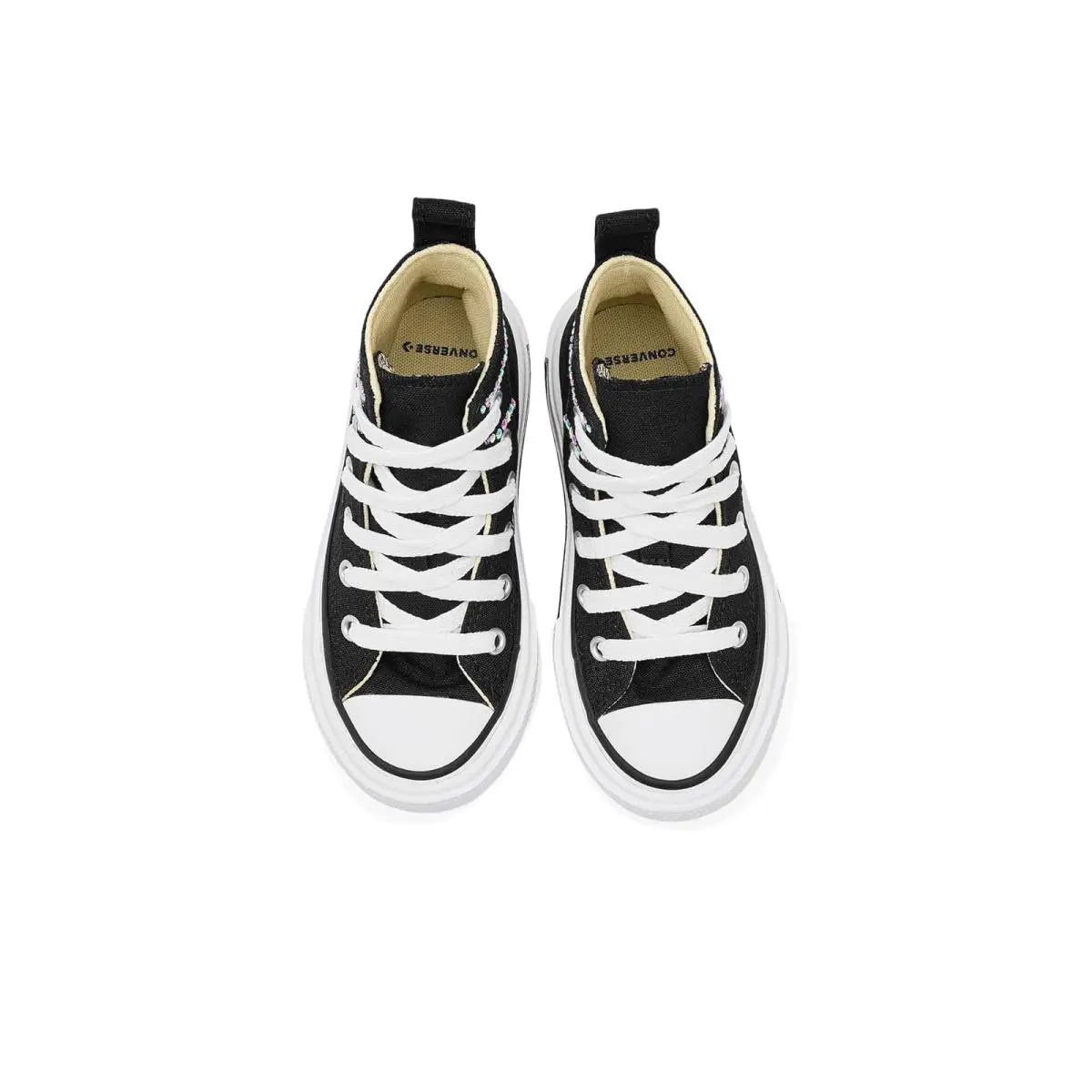 Converse shoes - Black/Lt Shocking Orchid/White 0
