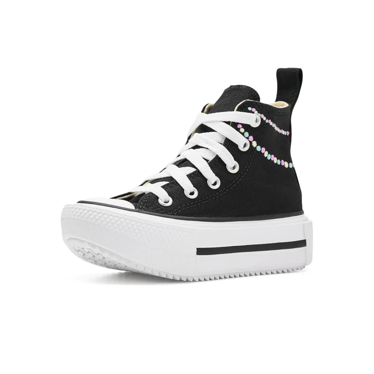 Converse shoes - Black/Lt Shocking Orchid/White 6