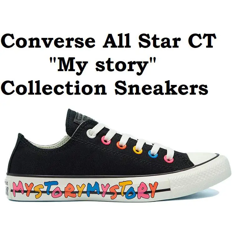Converse shoes - Converse Chuck Taylor All Star Low Top - My Story Black/Pink/Multi-Color -U30- 170295F 6