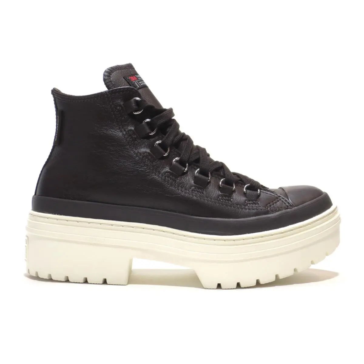 Converse Chuck Taylor All Star Lugged Heel Platform Waterproof Leather Mid Boot