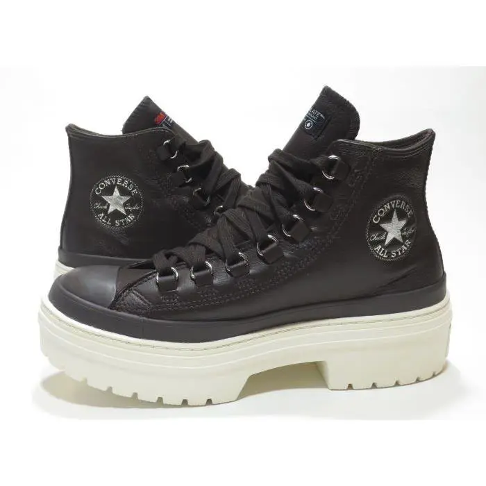 Converse shoes - All Star Chuck Taylor Leather - Dark Brown 8