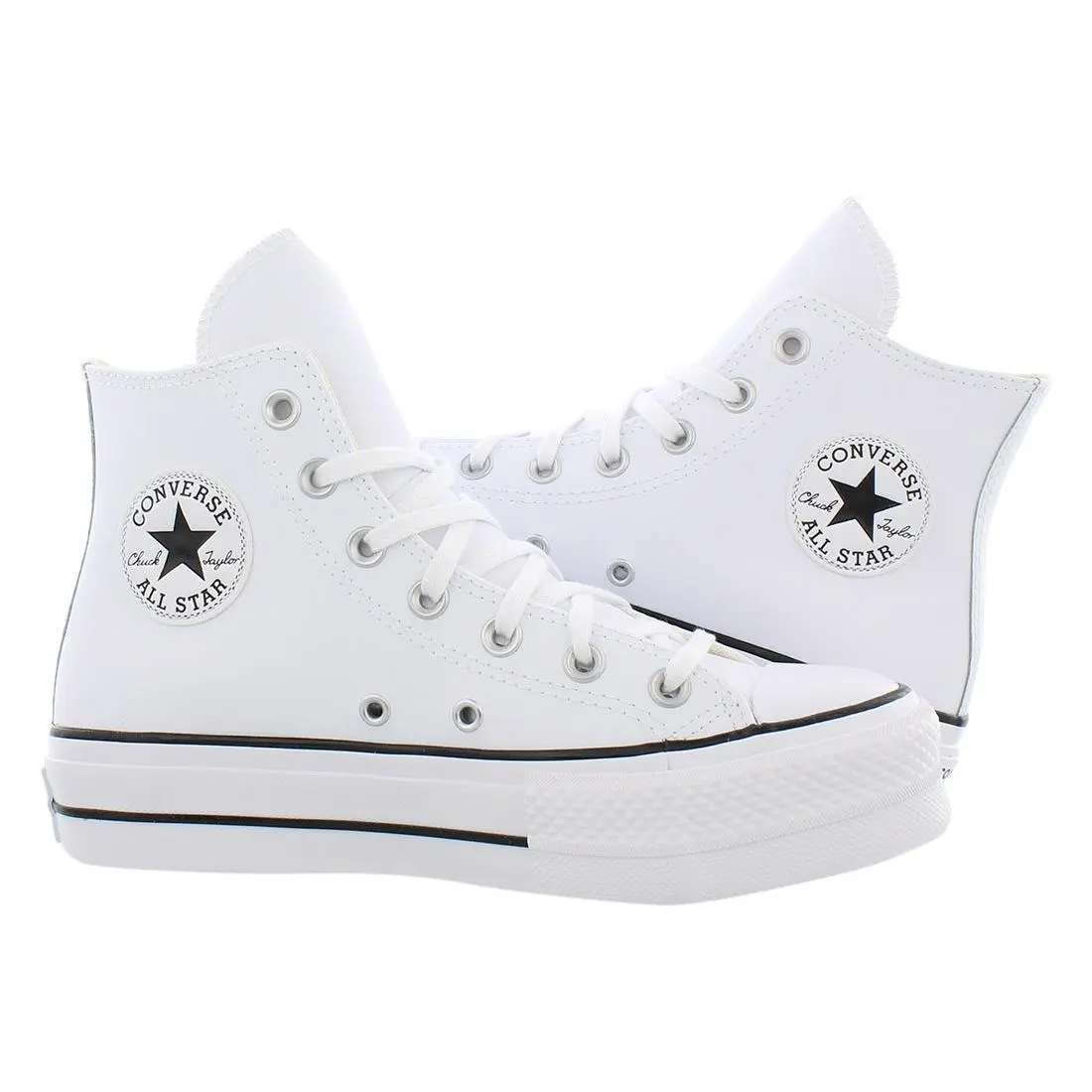 Converse shoes - White/Black, Main: White 1