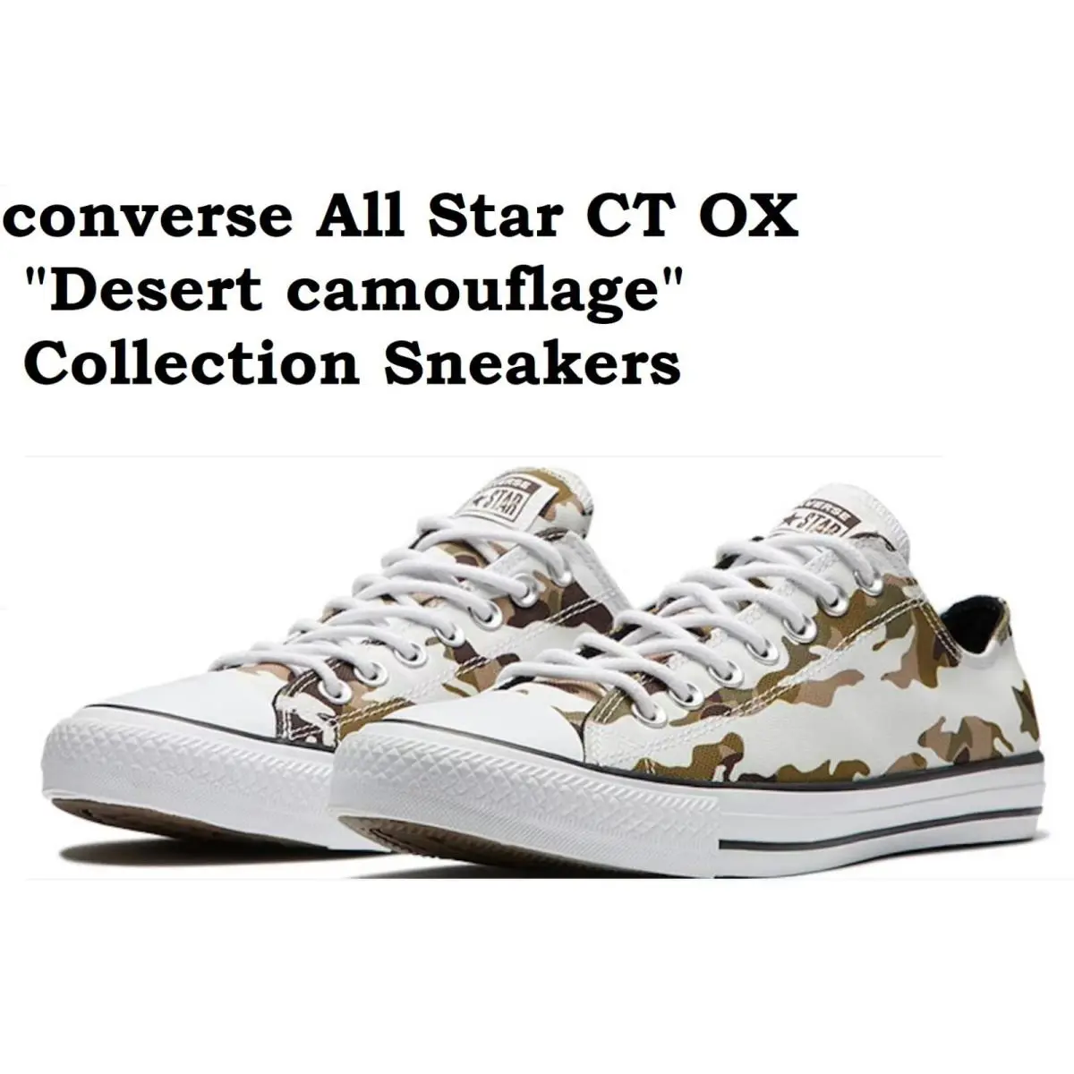 Converse shoes - Converse Chuck Taylor All Star Low Top - Desert camouflage/multi.color -U30- 166177F 7