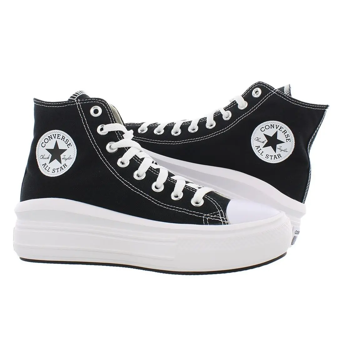 Converse shoes - Black/White, Main: Black 4