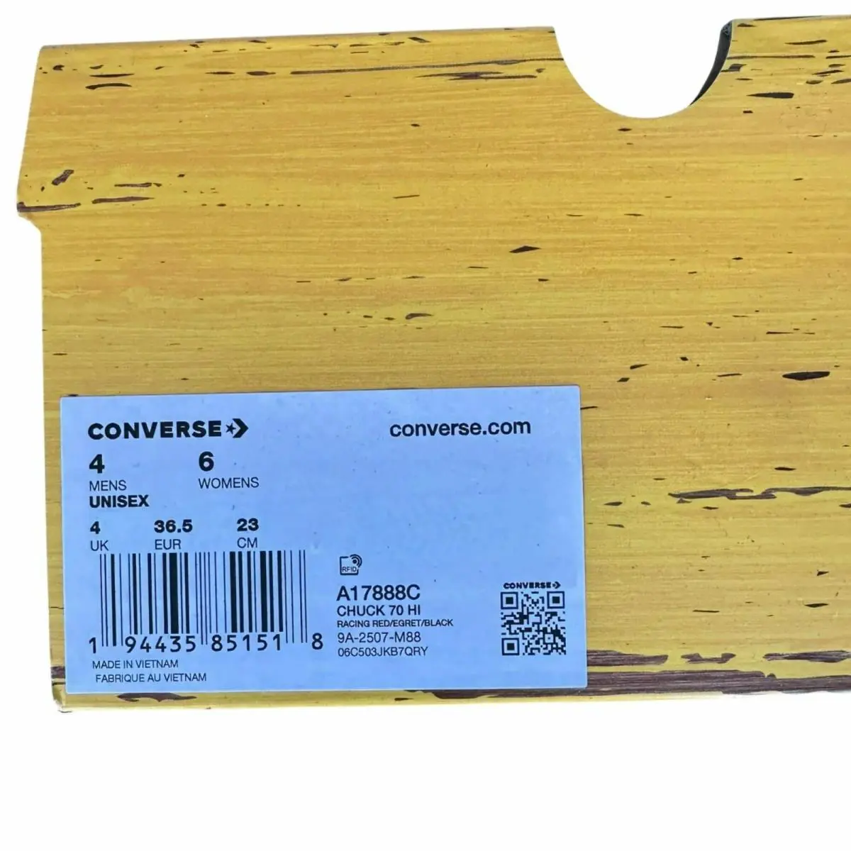 Converse shoes - Converse Chuck 70 Hi - Chuck - A17888C - Red (UPC: 194435851518) 6