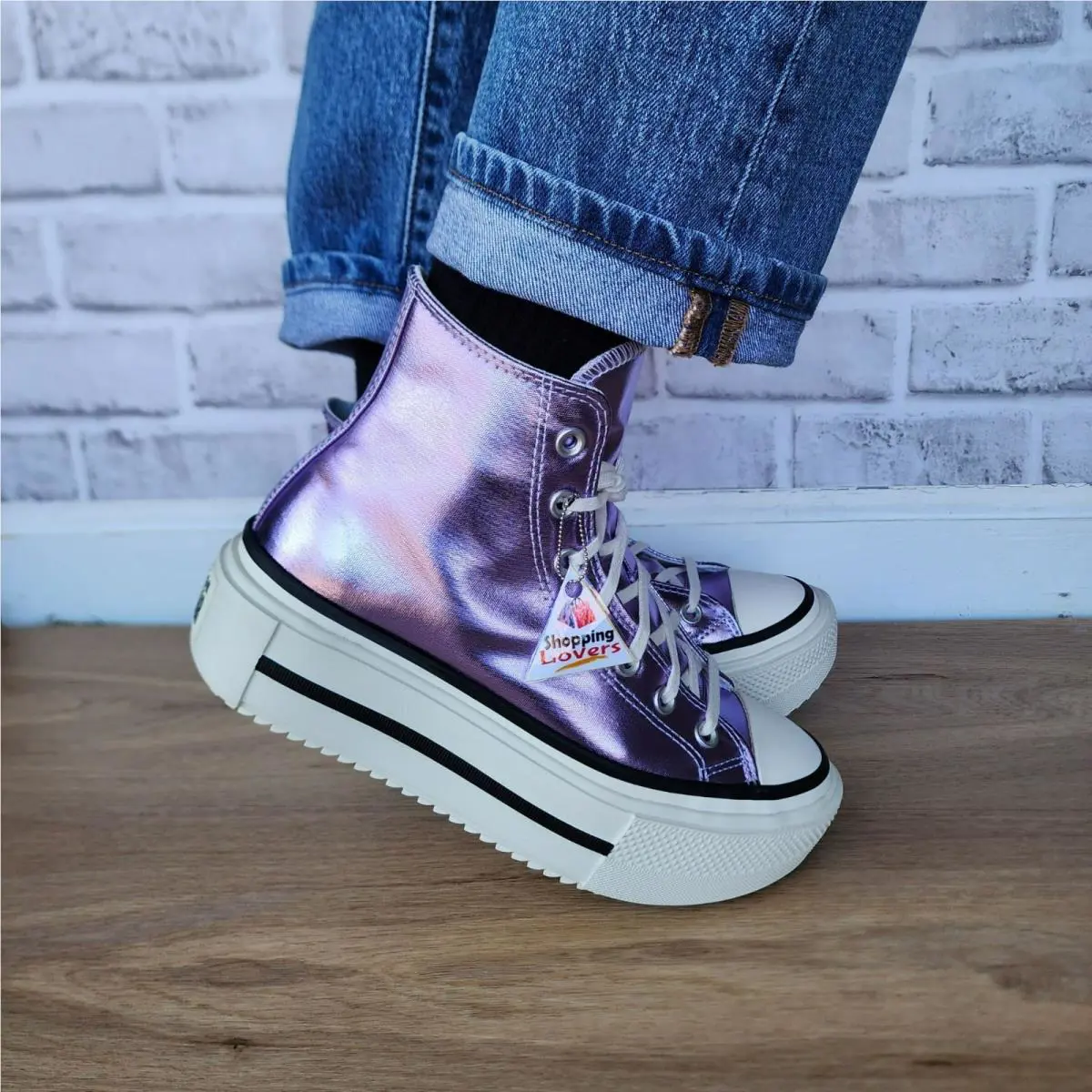 Converse shoes - Converse All Star High - All Star High - A15163C - Purple 1