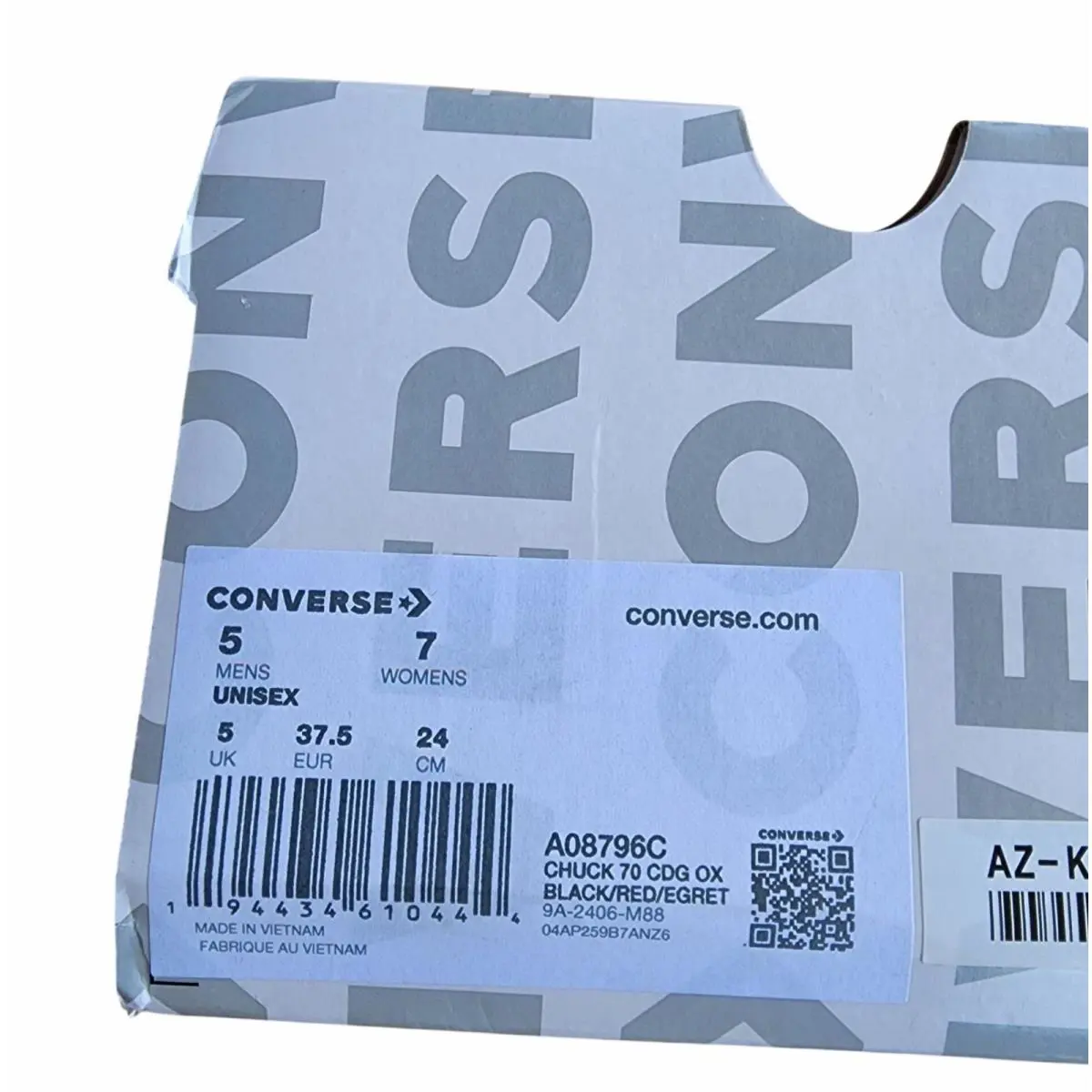 Converse shoes - Converse Chuck 70 - Chuck - A08796C - Black (UPC: 194434610444) 9