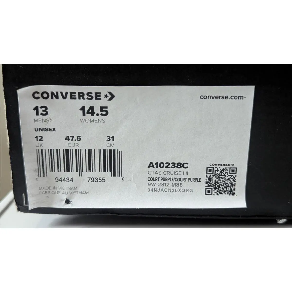Converse shoes - Converse CTAS Cruise - CTAS Cruise - A10239C - Purple 16