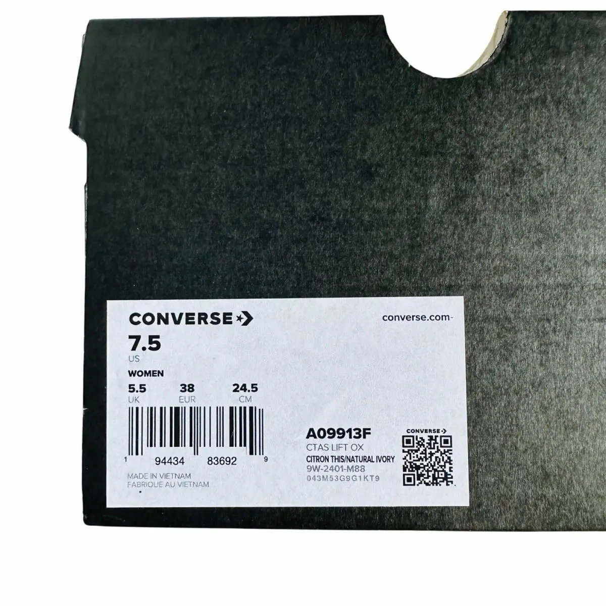 Converse shoes - Converse Chuck Taylor - Chuck Taylor - A09913F - Green (UPC: 194434836929) 6
