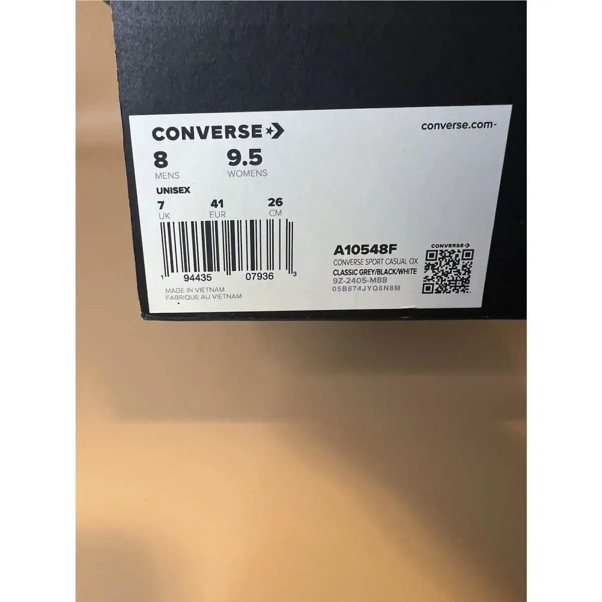 Converse shoes - Converse Sport Casual OX - Sport Casual - A10548F - Gray 3